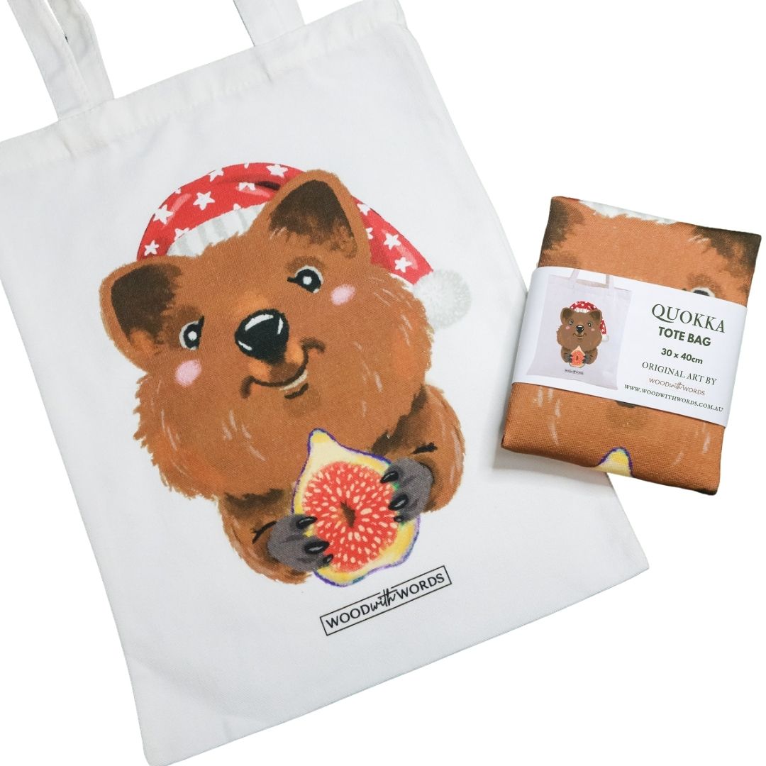 Quokka Canvas Tote Bag