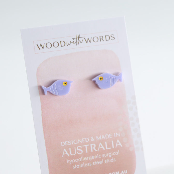 Unicornfish Acrylic Stud Earrings