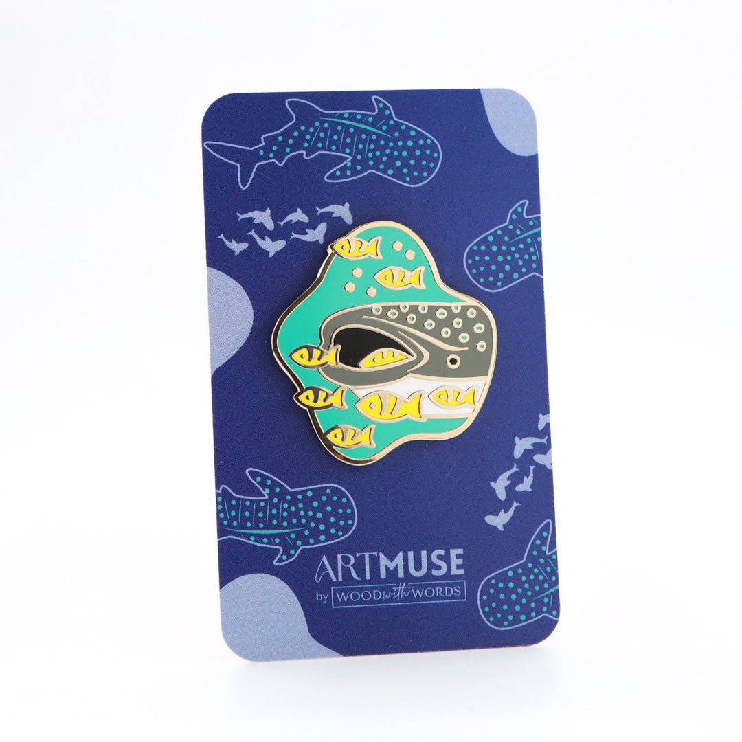 🎁 Whale Shark Enamel Pin (100% off)
