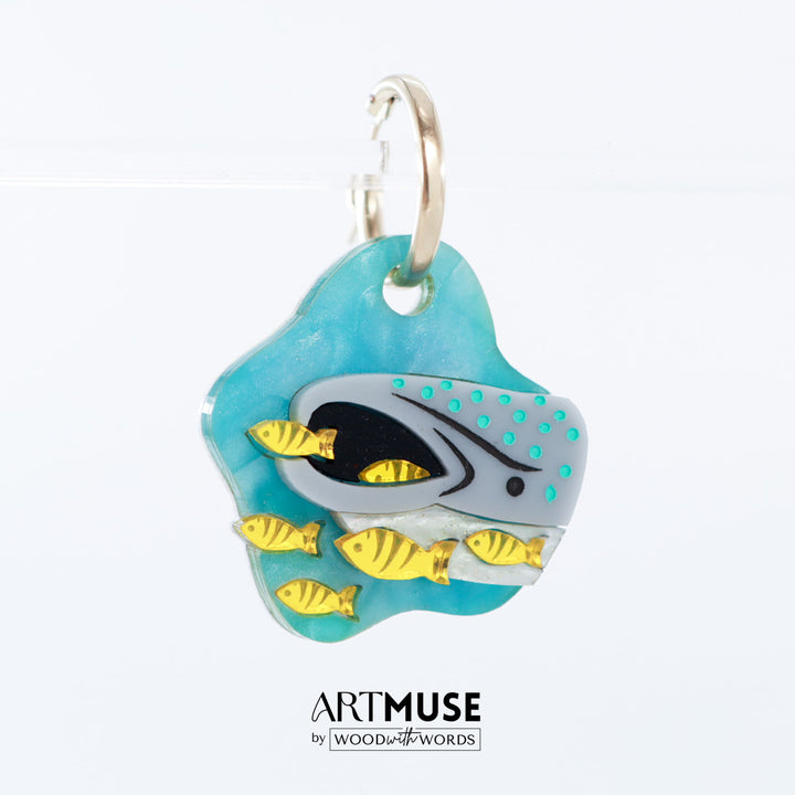 Whale Shark Fish Charm