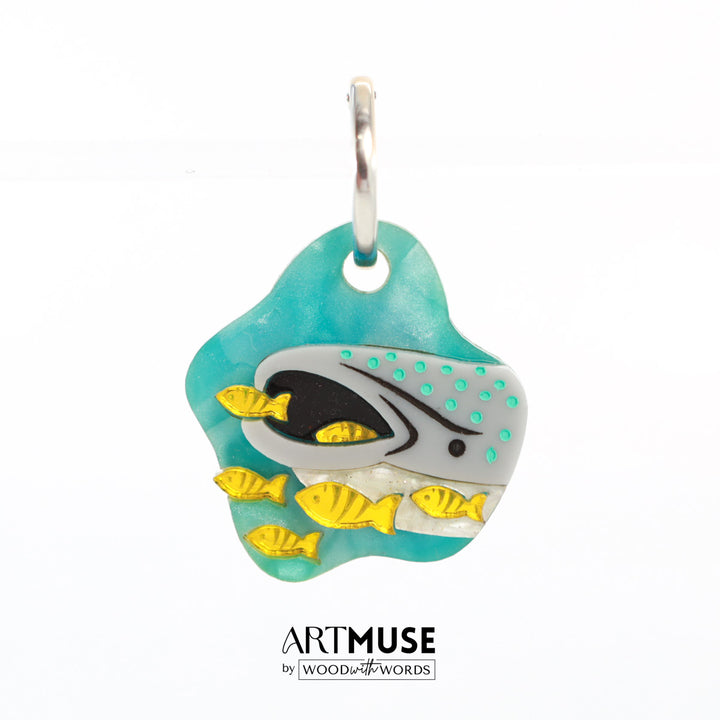 Whale Shark Fish Charm