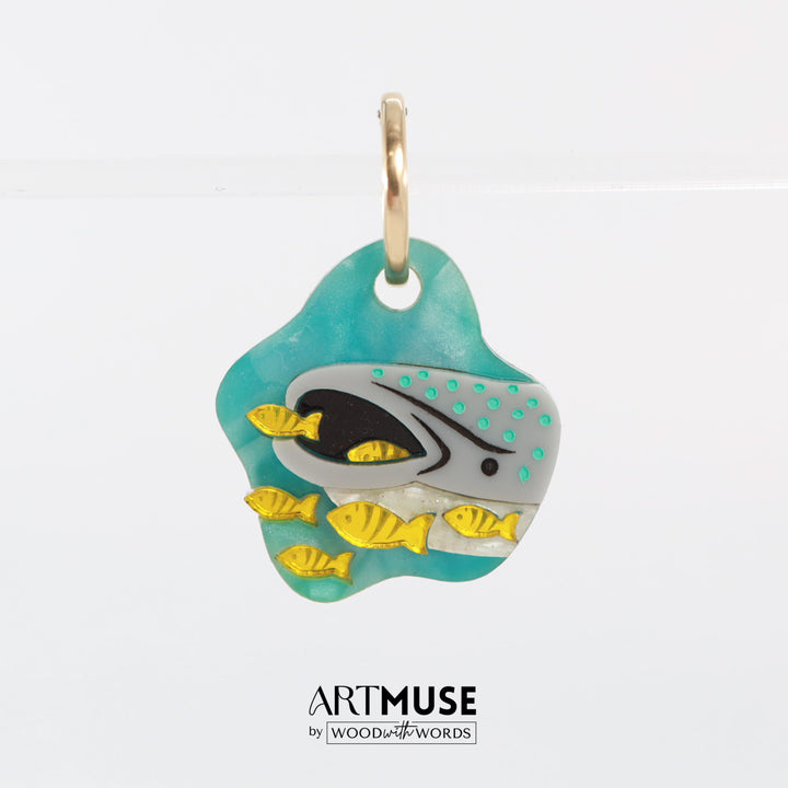 Whale Shark Fish Charm
