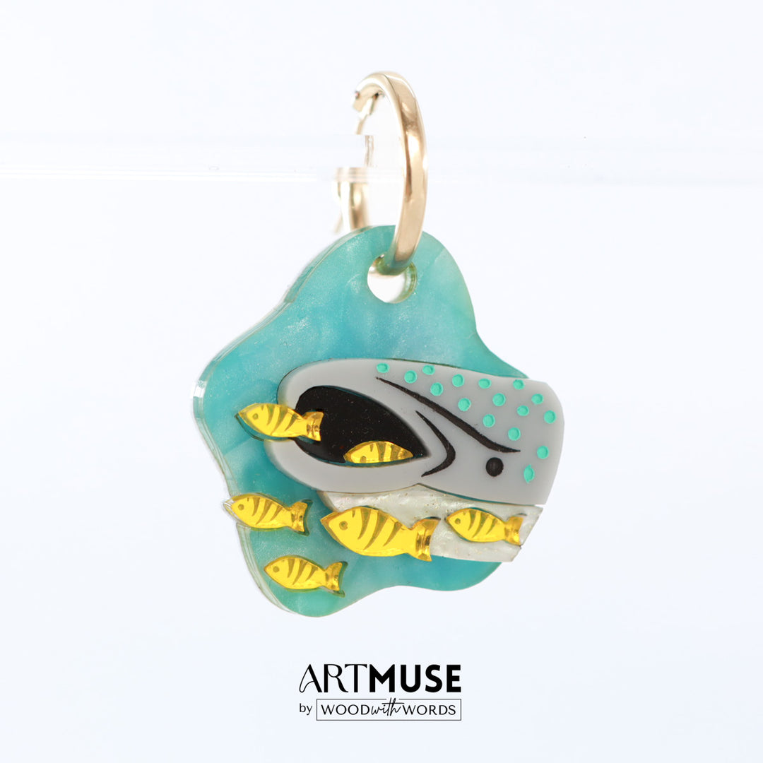 Whale Shark Fish Charm