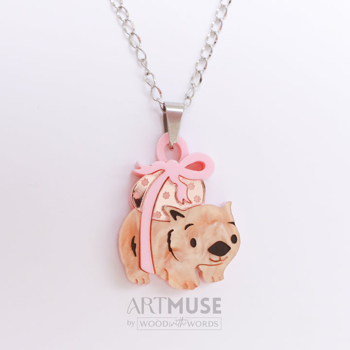 Wombat Eggspress Necklace Pendant