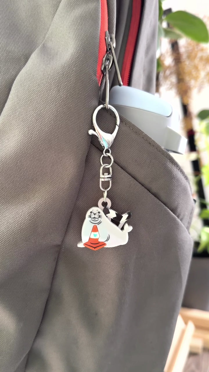 Neil the Seal Bag Clip