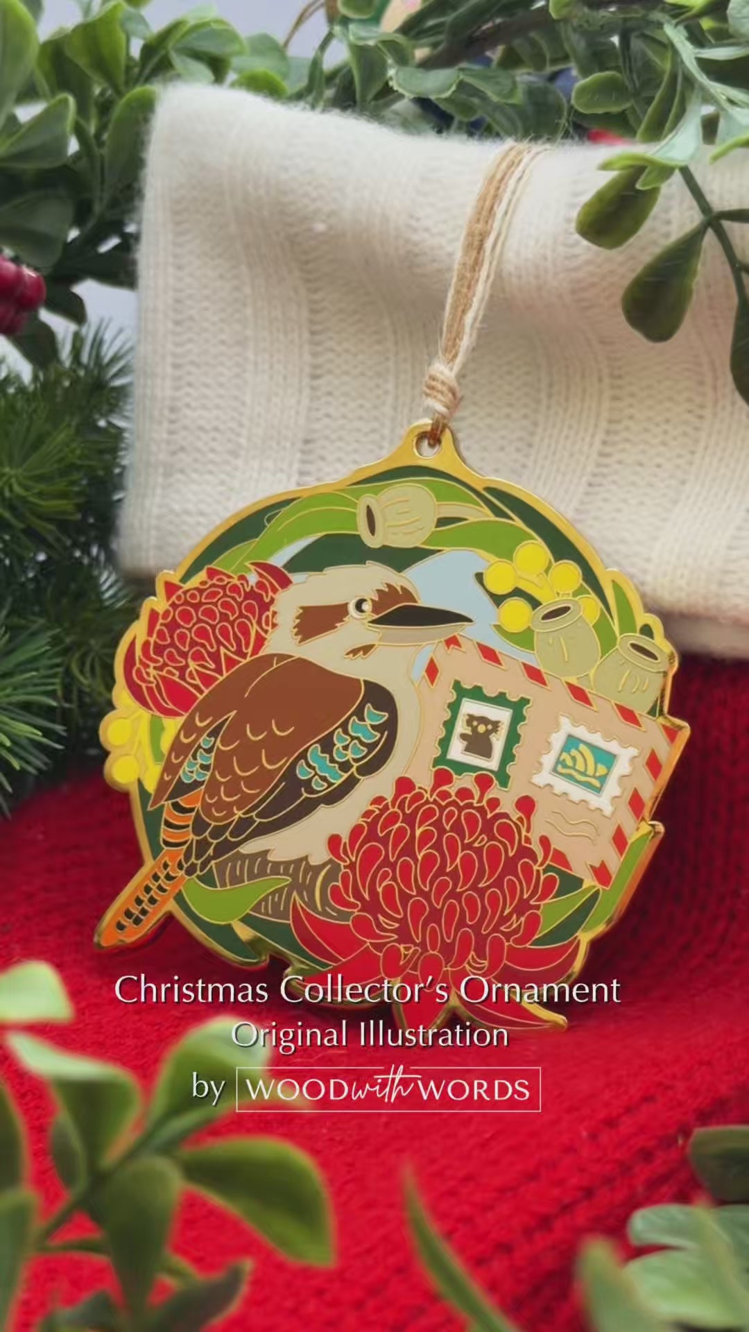 Christmas Collector's Ornament - Kookaburra