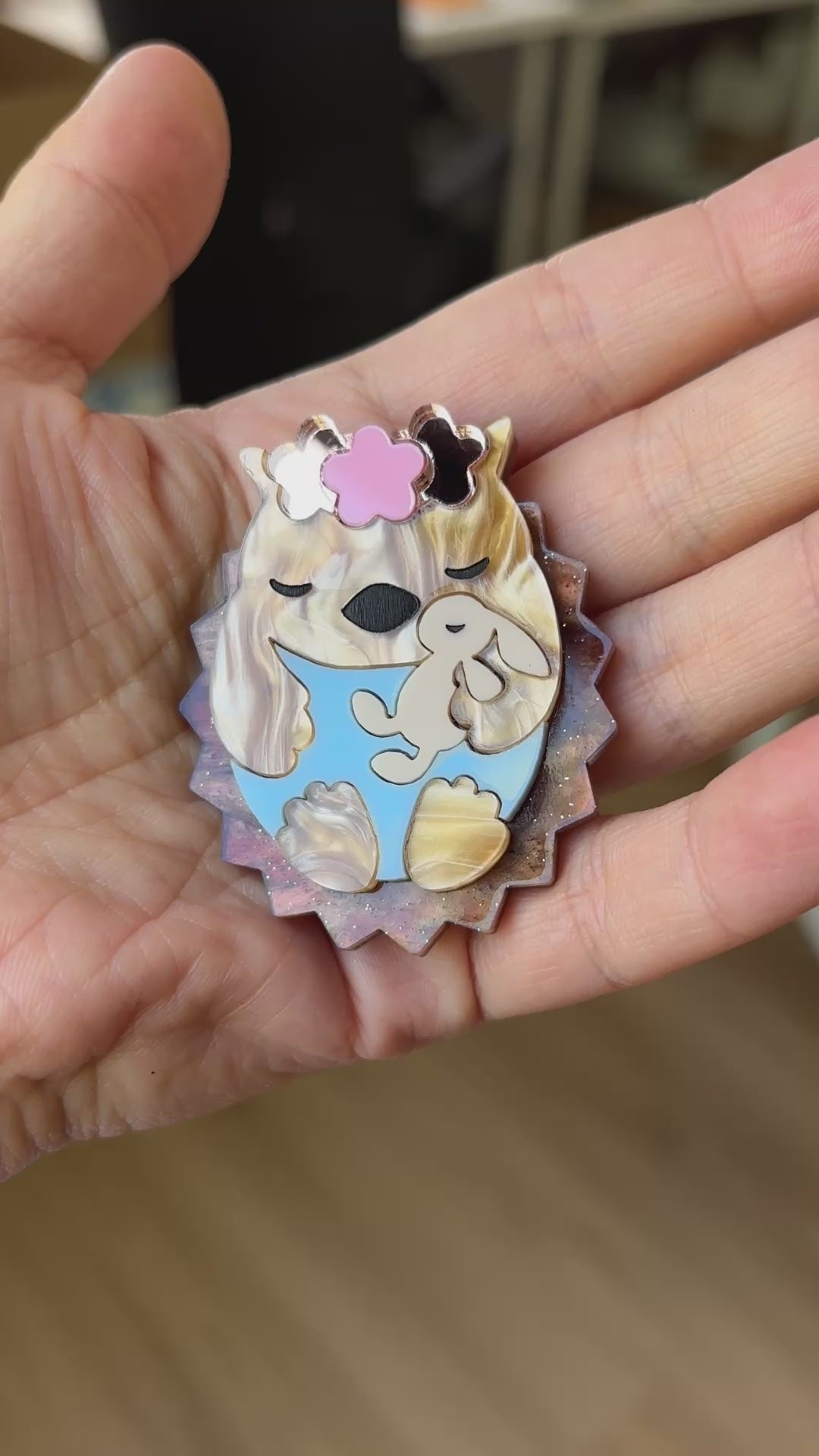 Quilliam Hedgehog Brooch