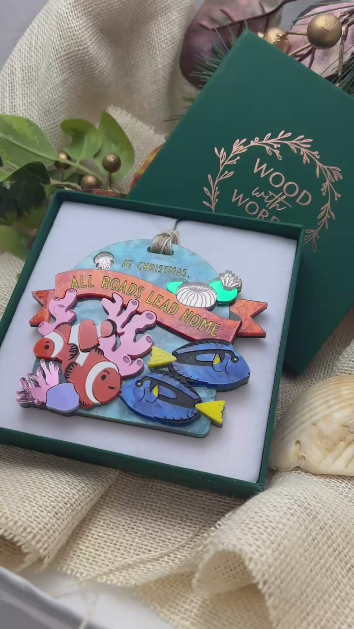 Christmas Collector's Ornament -  Home In The Reef