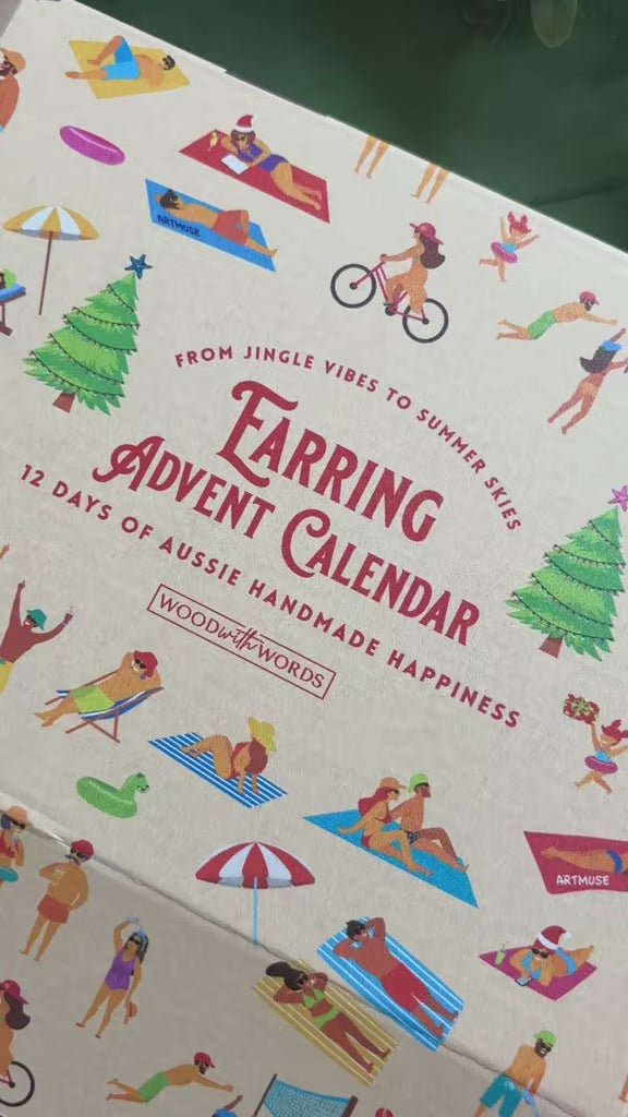 Earring Advent Calendar - Christmas Earring Charms