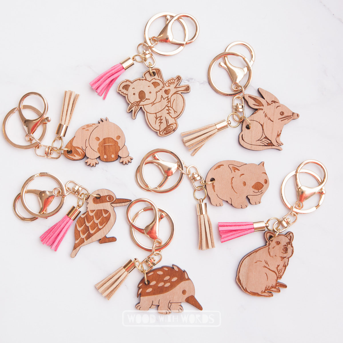 Keyring tassel on sale