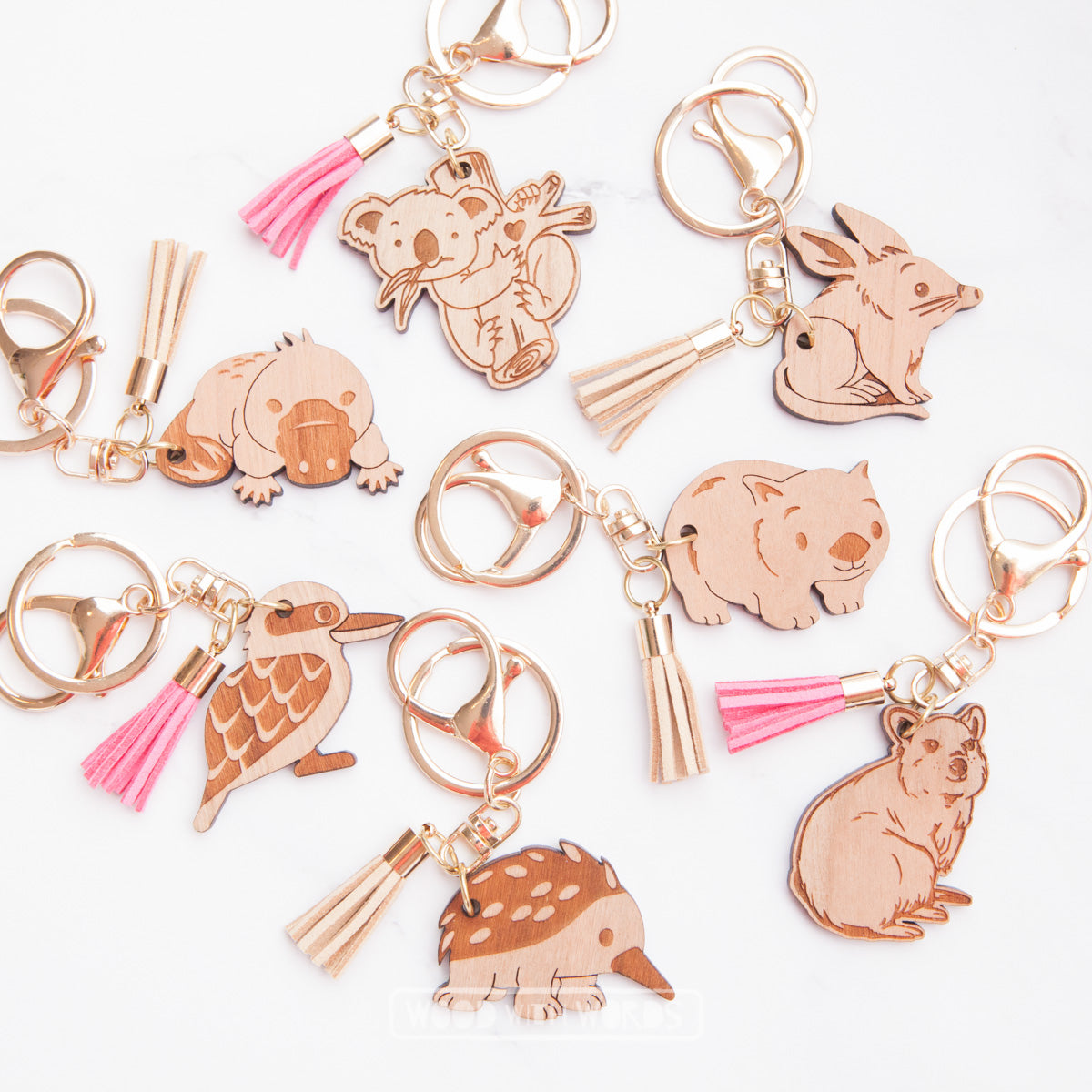 Designer hot sale keychains australia