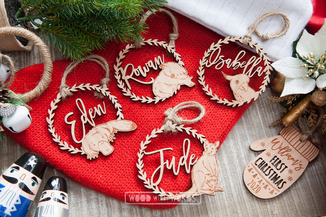 Australian Wildlife Personalised Ornament