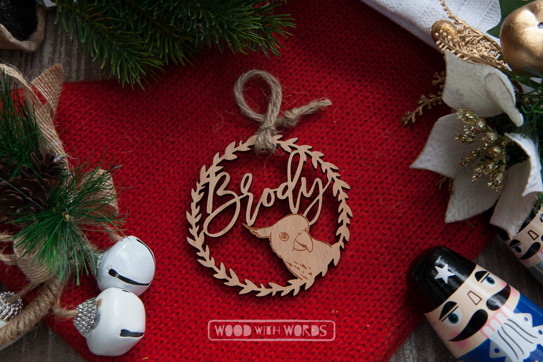 Australian Wildlife Personalised Ornament