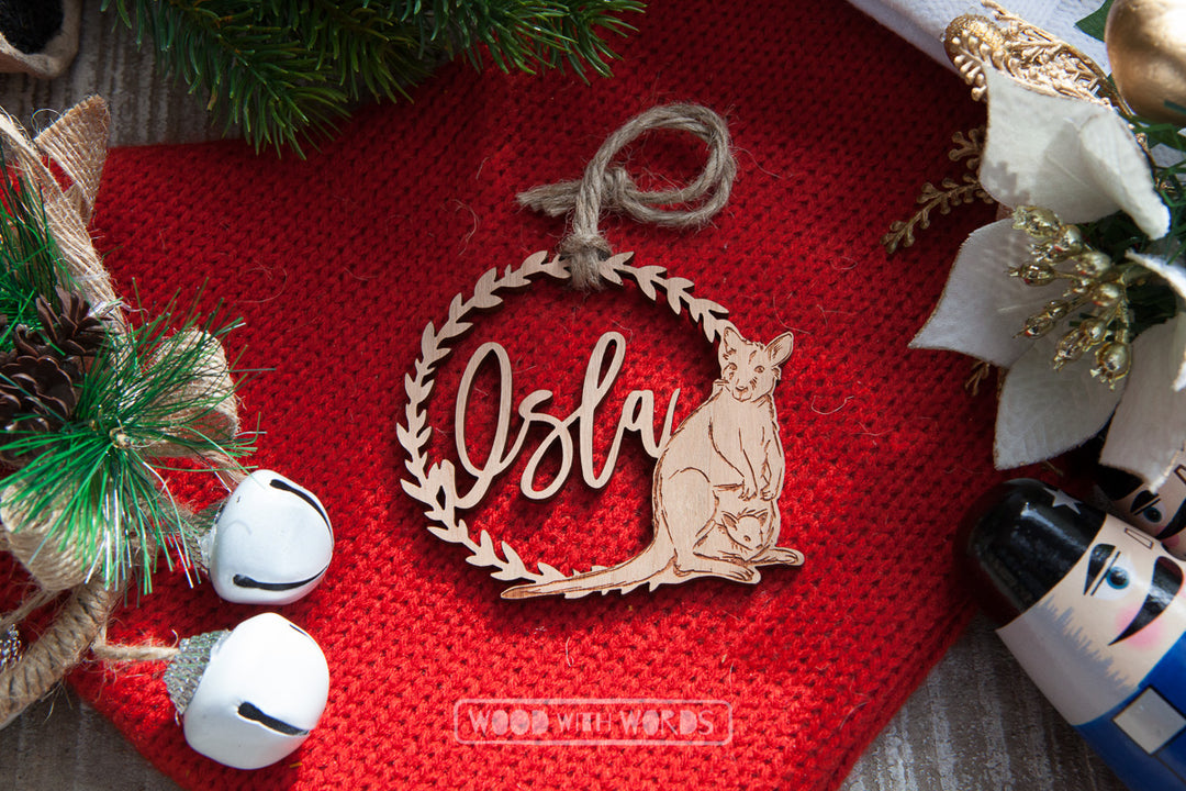 Australian Wildlife Personalised Ornament