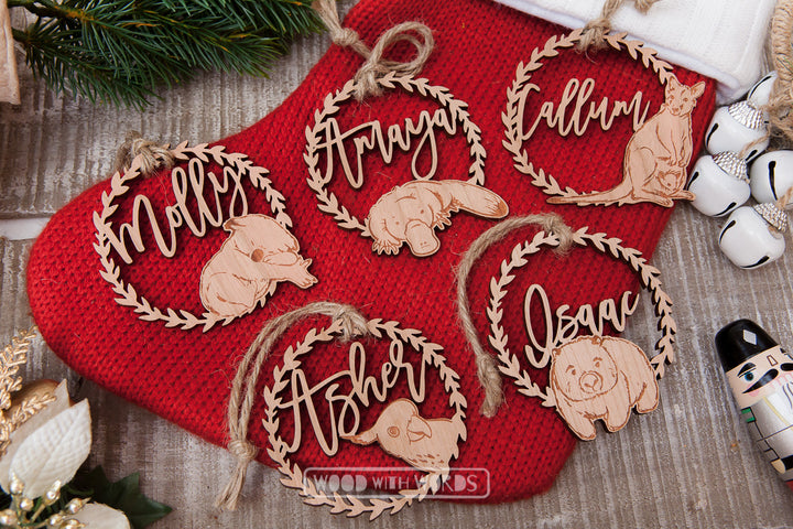 Australian Wildlife Personalised Ornament