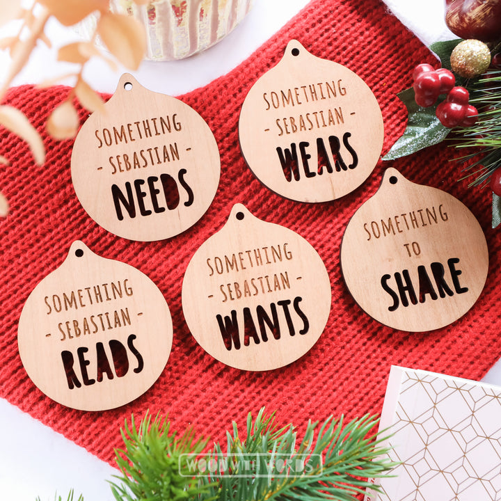Something you Want, Need, Read, Wear Tags