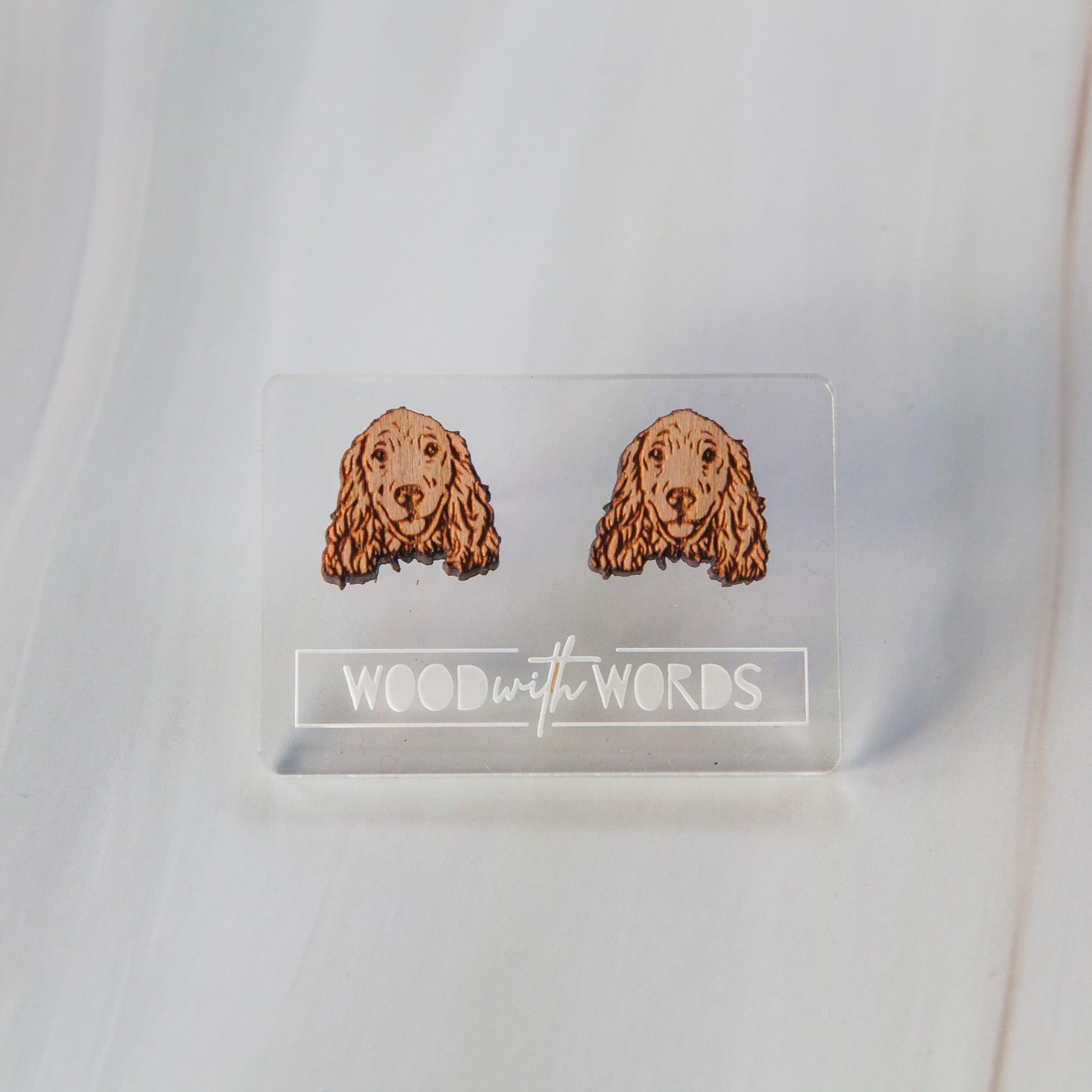 Cocker 2025 spaniel earrings