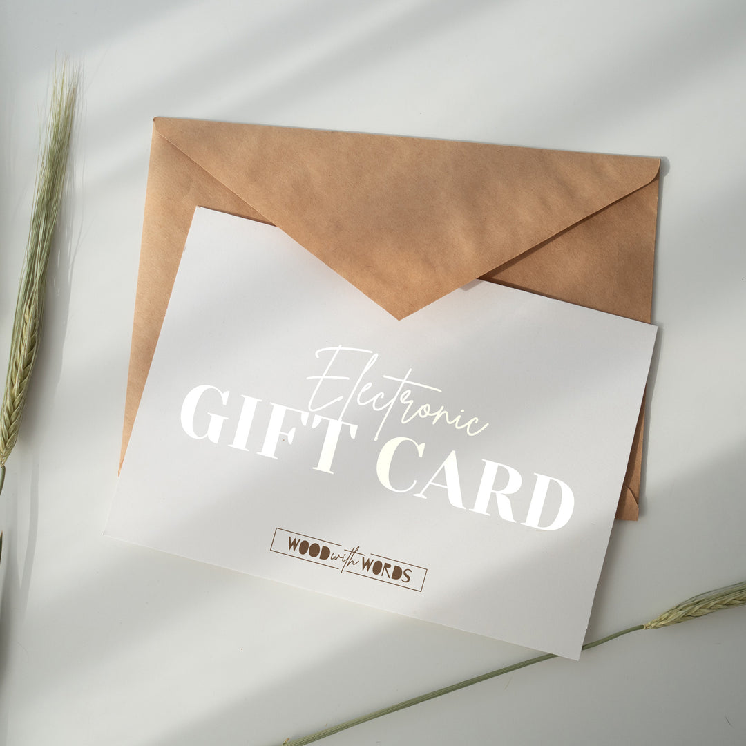 eGift Card - Wood With Words