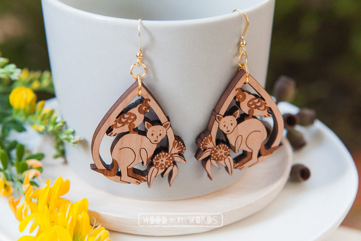 Galah earrings deals